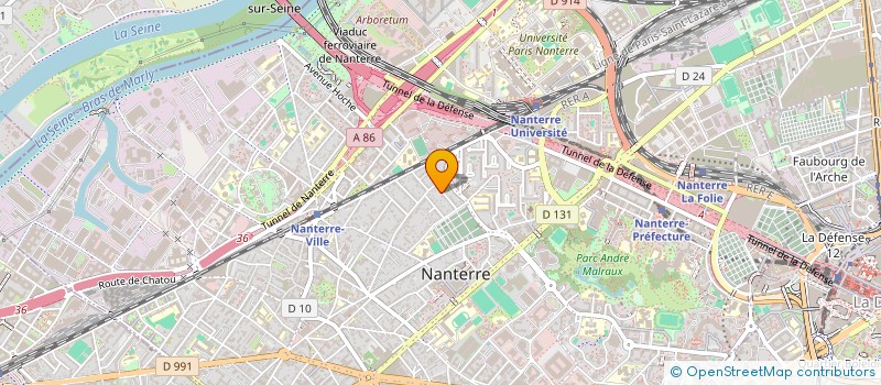 localisation de l'entreprise MADAME LEA ROHAYEM  NANTERRE