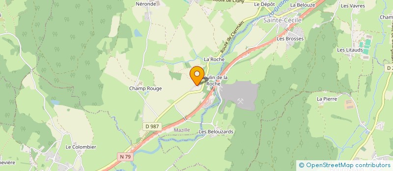 localisation de l'entreprise MADAME LEA ROI  MAZILLE