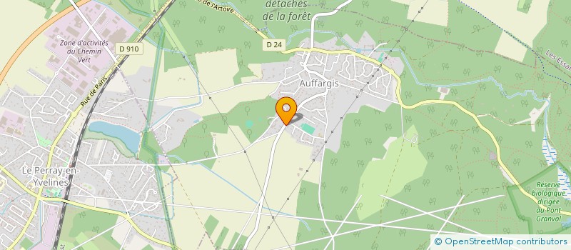 localisation de l'entreprise MADAME LEA ROLLAND  AUFFARGIS