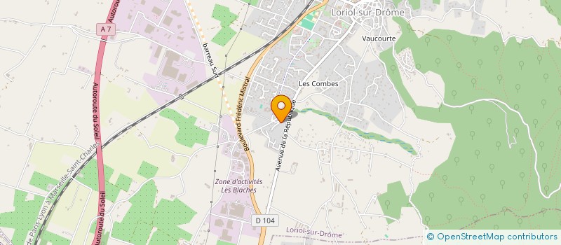 localisation de l'entreprise MADAME LEA ROMAN  LORIOL-SUR-DROME