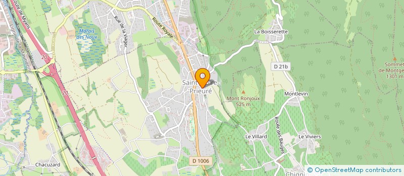 localisation de l'entreprise MADAME LEA ROMANO  SAINT-JEOIRE-PRIEURE