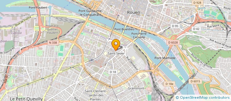 localisation de l'entreprise MADAME LEA ROPELE  ROUEN