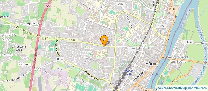 localisation de l'entreprise MADAME LEA ROSIER à CHARNAY-LES-MACON