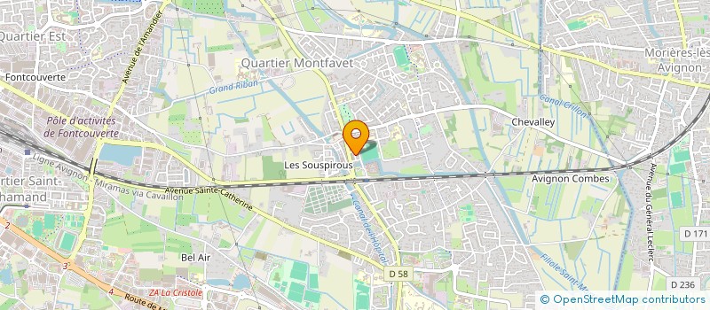 localisation de l'entreprise MADAME LEA ROSSIGNOL  AVIGNON