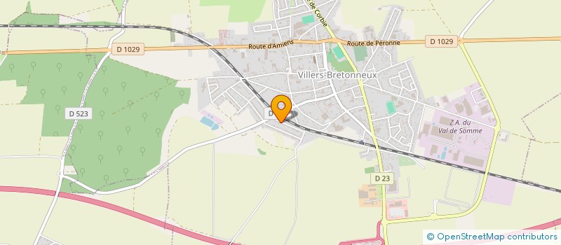localisation de l'entreprise MADAME LEA ROTSAERT à VILLERS-BRETONNEUX