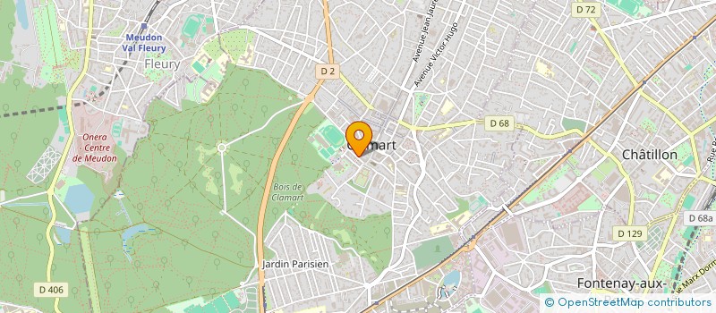 localisation de l'entreprise MADAME LEA ROUBIT à CLAMART