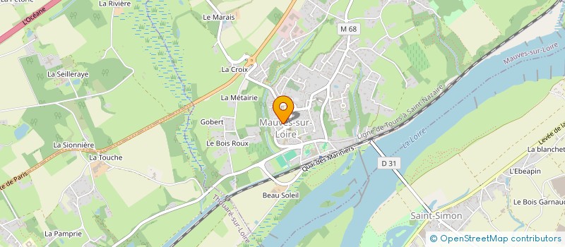 localisation de l'entreprise MADAME LEA ROUSSEAU à MAUVES-SUR-LOIRE