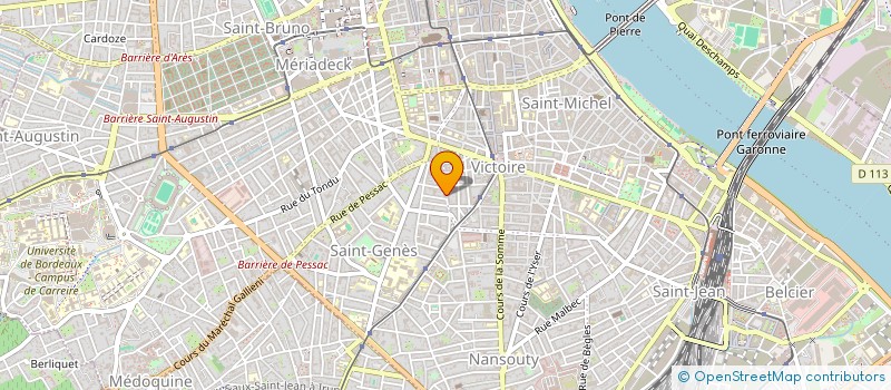 localisation de l'entreprise MADAME LEA ROUX  BORDEAUX