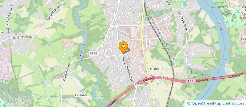 localisation de l'entreprise MADAME LEA SAAD  LA CHAPELLE-SUR-ERDRE