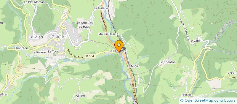 localisation de l'entreprise MADAME LEA SABY  GRANDRIS