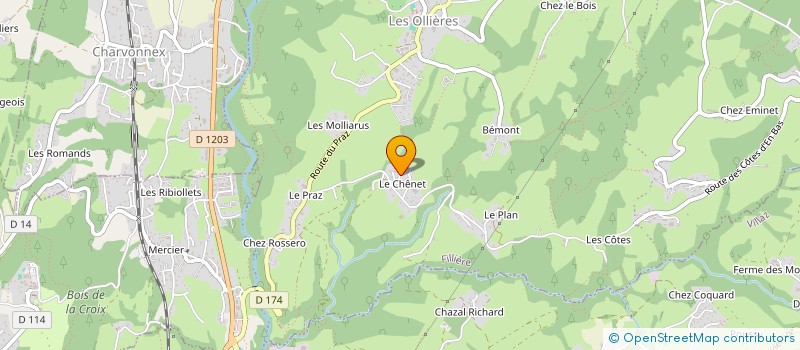 localisation de l'entreprise MADAME LEA SAGE  ANNECY