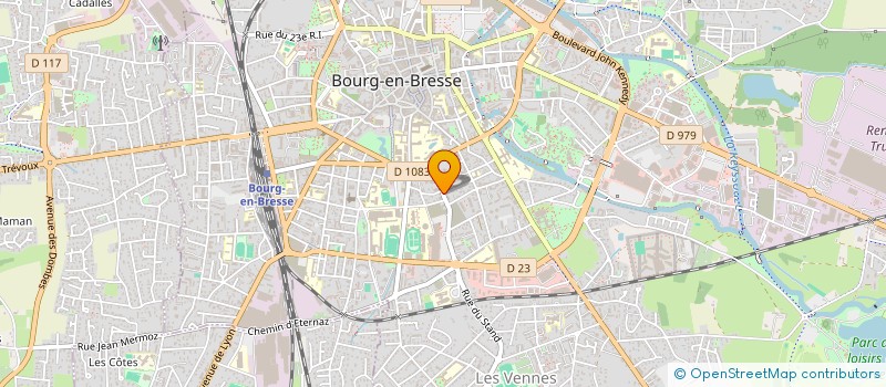 localisation de l'entreprise MADAME LEA SAHNER à BOURG-EN-BRESSE