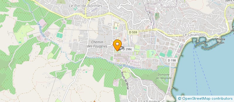 localisation de l'entreprise MADAME LEA SAINT JOANIS à BORMES-LES-MIMOSAS