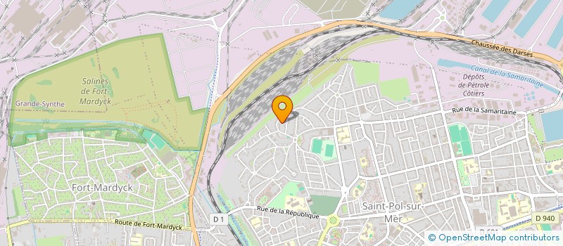 localisation de l'entreprise MADAME LEA SALME à DUNKERQUE