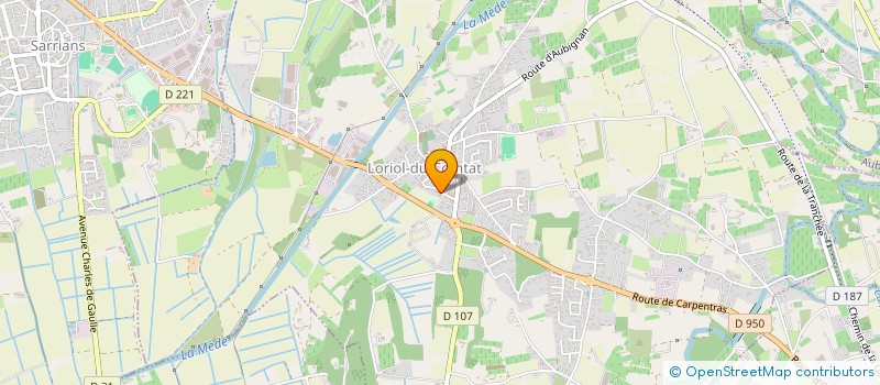 localisation de l'entreprise MADAME LEA SALOMON  LORIOL-DU-COMTAT