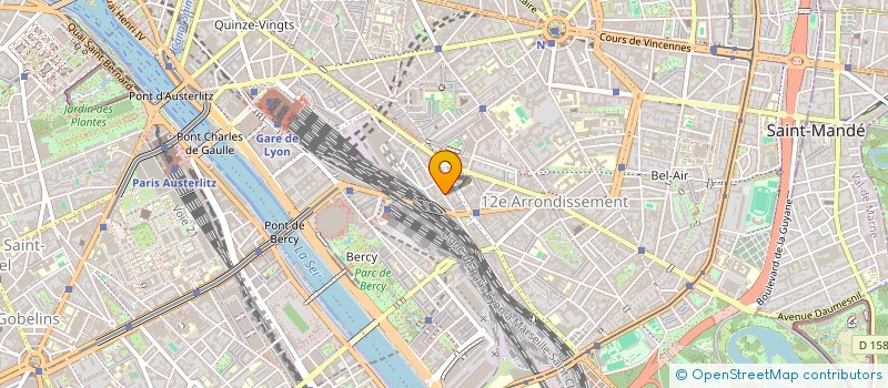 localisation de l'entreprise MADAME LEA SALVY  PARIS