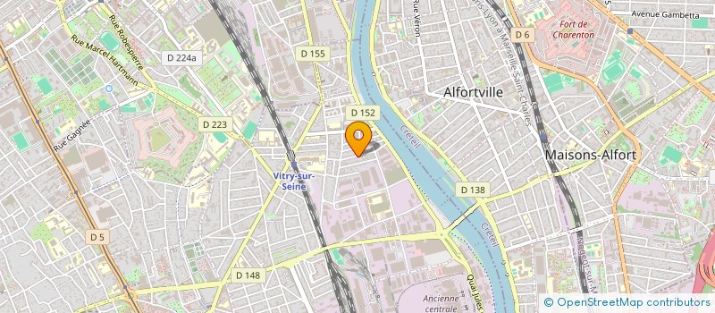 localisation de l'entreprise MADAME LEA SAMUEL  VITRY-SUR-SEINE