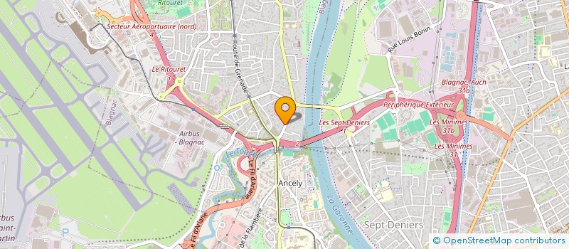 localisation de l'entreprise MADAME LEA SANCHEZ  BLAGNAC