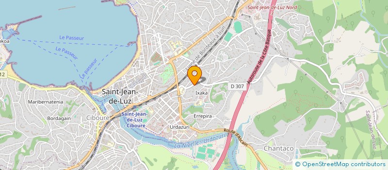 localisation de l'entreprise MADAME LEA SANH à SAINT-JEAN-DE-LUZ