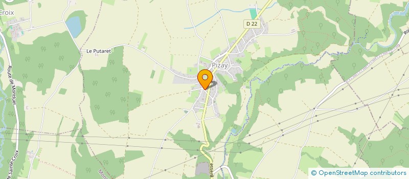 localisation de l'entreprise MADAME LEA SANNIER  MONTLUEL