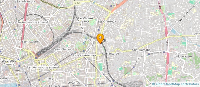 localisation de l'entreprise MADAME LEA SAPOLIN à MARSEILLE