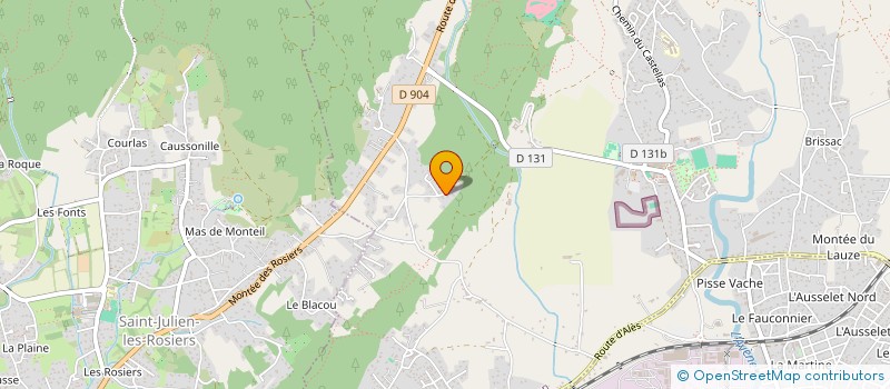 localisation de l'entreprise MADAME LEA SAUBIEZ  ROUSSON