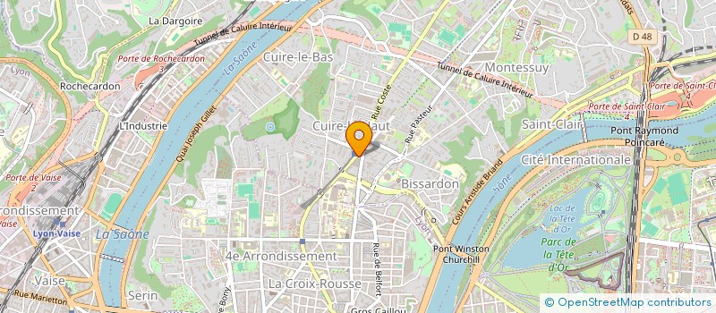 localisation de l'entreprise MADAME LEA SAVARESE  CALUIRE-ET-CUIRE