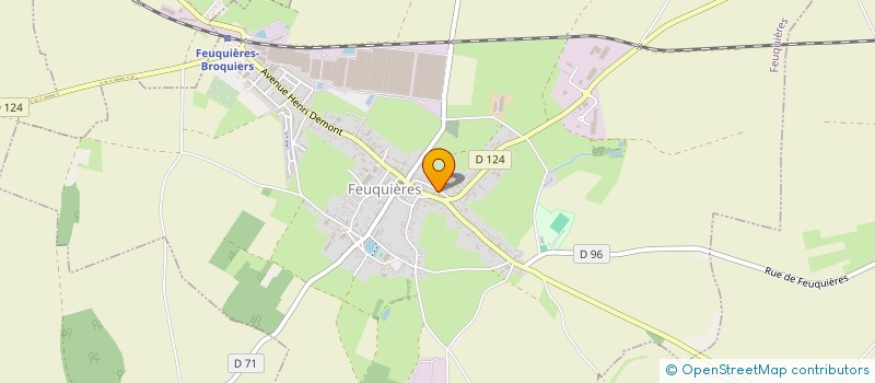 localisation de l'entreprise MADAME LEA SCELLIER  FEUQUIERES