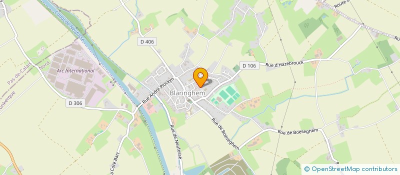 localisation de l'entreprise MADAME LEA SCHRYVE  BLARINGHEM