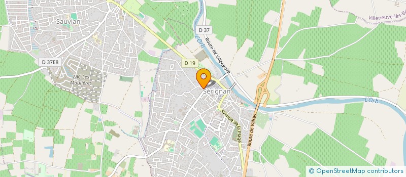 localisation de l'entreprise MADAME LEA SCHUMACHER  SERIGNAN