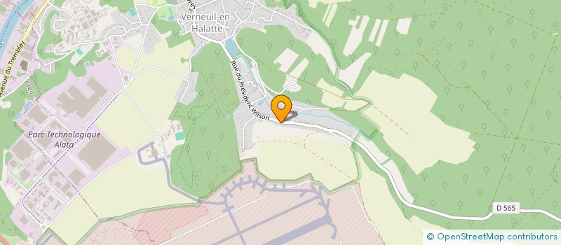 localisation de l'entreprise MADAME LEA SCUTTENAIRE à VERNEUIL-EN-HALATTE