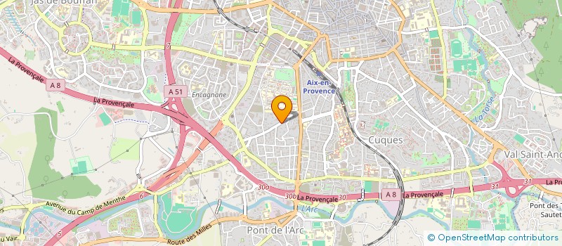 localisation de l'entreprise MADAME LEA SEBAOUI  AIX-EN-PROVENCE