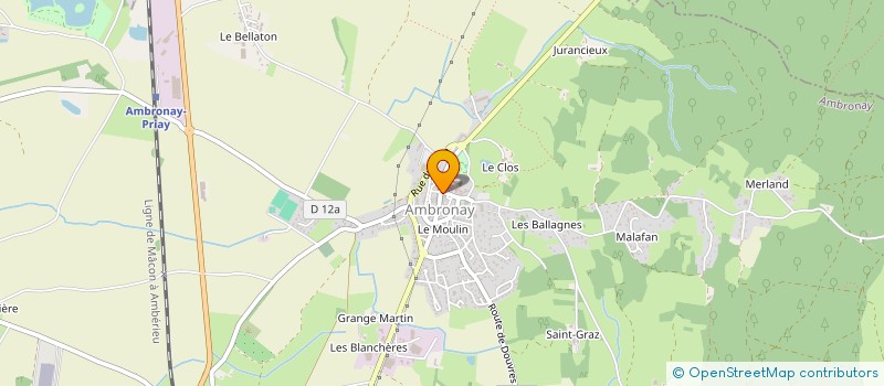 localisation de l'entreprise MADAME LEA SEBASTIANI  VILLIEU-LOYES-MOLLON