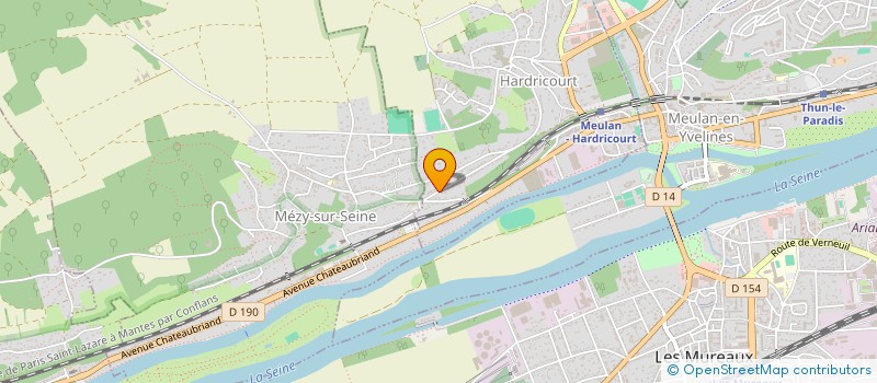 localisation de l'entreprise MADAME LEA SEILLIER  HARDRICOURT