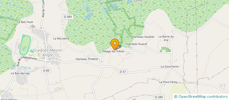 localisation de l'entreprise MADAME LEA SENECHAL à GRAIGNES-MESNIL-ANGOT