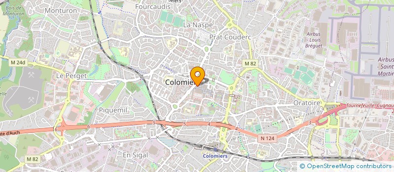 localisation de l'entreprise MADAME LEA SERENA à COLOMIERS