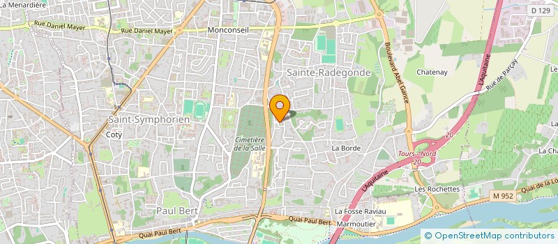 localisation de l'entreprise MADAME LEA SERRAULT  TOURS