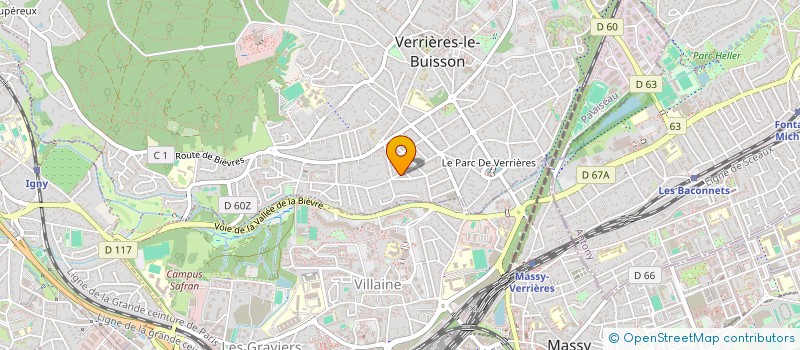 localisation de l'entreprise MADAME LEA SERVON à VERRIERES-LE-BUISSON