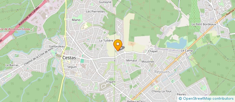 localisation de l'entreprise MADAME LEA SESSA  CESTAS