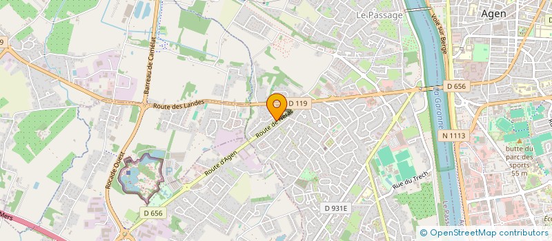 localisation de l'entreprise MADAME LEA SGHIRI  LE PASSAGE