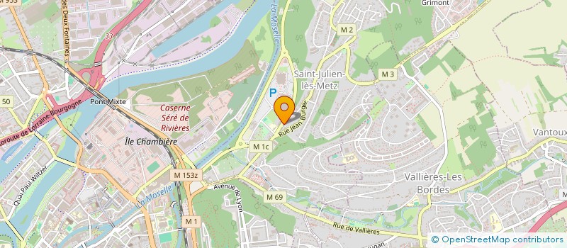 localisation de l'entreprise MADAME LEA SICURANZA à SAINT-JULIEN-LES-METZ