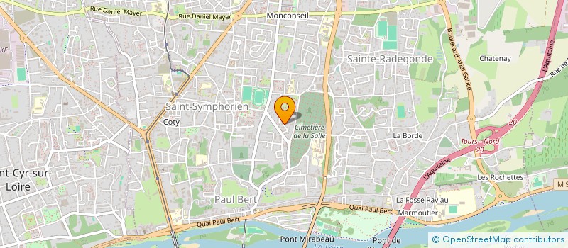 localisation de l'entreprise MADAME LEA SIDAINE à TOURS