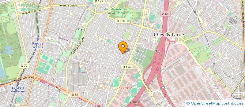 localisation de l'entreprise MADAME LEA SIFI  L'HAY-LES-ROSES