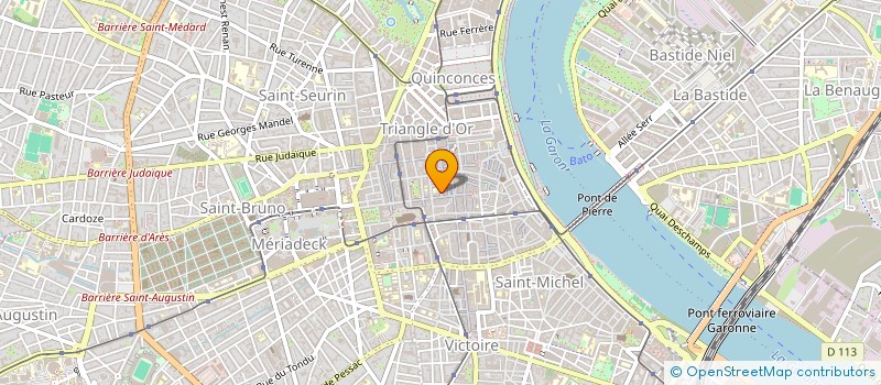 localisation de l'entreprise MADAME LEA SIMART  BORDEAUX