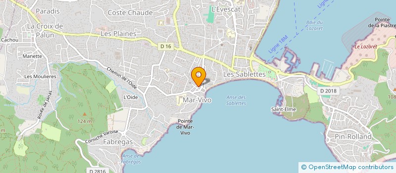 localisation de l'entreprise MADAME LEA SIMON à LA SEYNE-SUR-MER