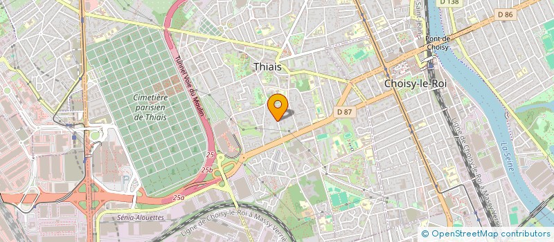 localisation de l'entreprise MADAME LEA SKANDAR  THIAIS