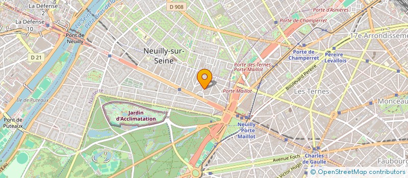 localisation de l'entreprise MADAME LEA SOLART à NEUILLY-SUR-SEINE
