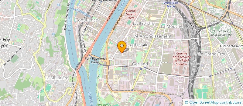 localisation de l'entreprise MADAME LEA SOMMIER  LYON