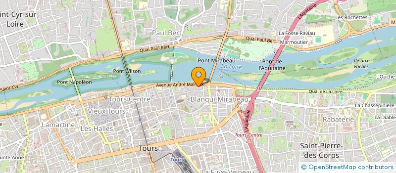 localisation de l'entreprise MADAME LEA SONNATI  TOURS