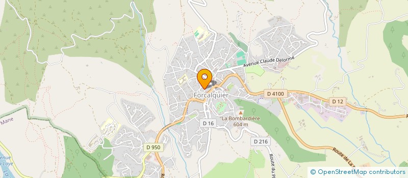 localisation de l'entreprise MADAME LEA SOULIER à FORCALQUIER
